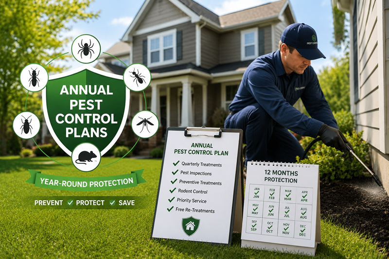 Detroit Pest Problems: Why Annual Plans May Save You Money